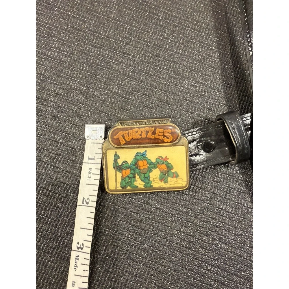 1988 Teenage Mutant Ninja Turtles‎ TMNT Belt & Buckle